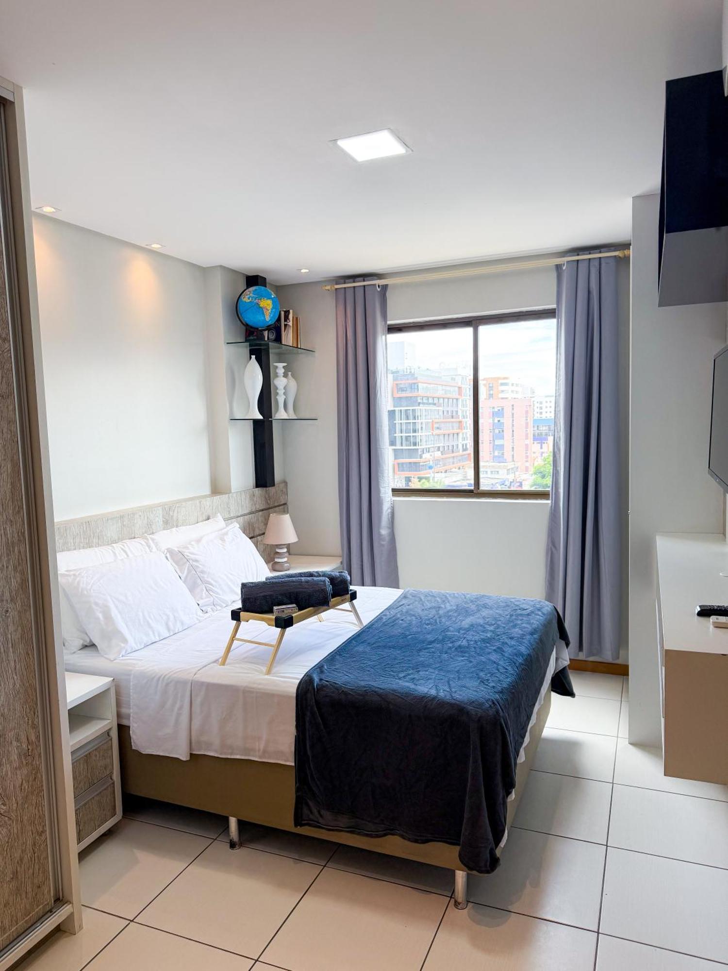 Apartamento Flat A 150m Do Mar De Cabo Branco Em *
